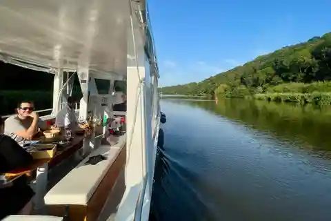 Boat trip on the Canal de la Rance
