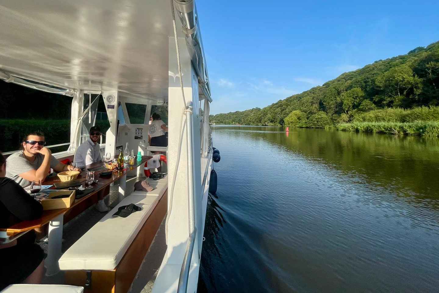 Boat trip on the Canal de la Rance