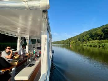 Paseo en barco por el Canal de la Rance