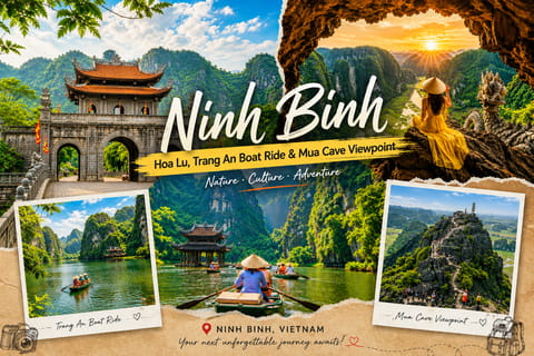 Ninh Binh: Hoa Lu, Trang An Boat Ride & Mua Cave Viewpoint - Image 2
