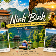Ninh Binh: Hoa Lu, Trang An Boat Ride & Mua Cave Viewpoint