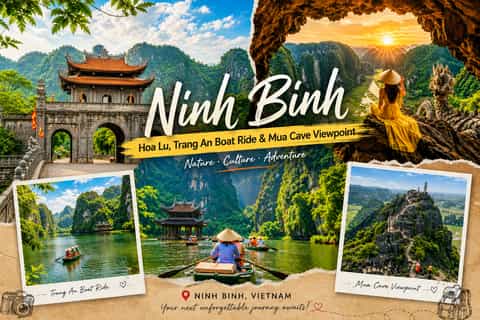 Ninh Binh: Hoa Lu, Trang An Boat Ride & Mua Cave Viewpoint - Image 3