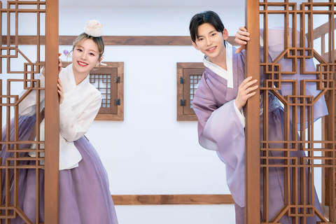 bukchon Hanbok Erlebnis bei hanboknam2 Stunden Basis-/Themen-Hanbok (einschließlich König, Gueen)