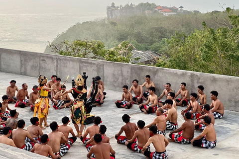 Bali: Kecak Fire Dance & Uluwatu Cliff Sunset Entry Ticket Sunset Kecak Dance Ticket Only