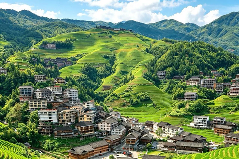 Guilin: Longji Hiking & Local Culture Experience Chinese-speaking driver service for all transfers.
