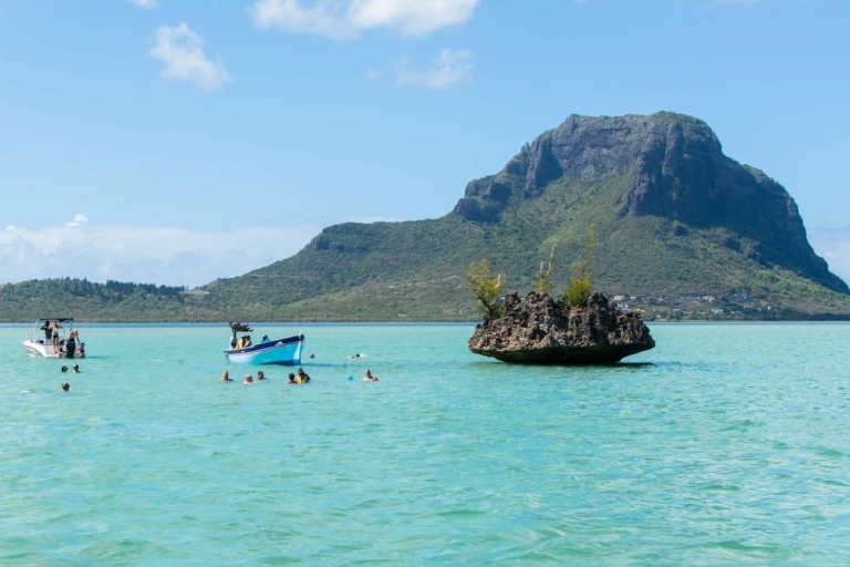 Unvergleichliche Delphinfahrt am Strand von La Preneuse, Mauritius