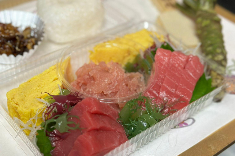 Tokyo - Fiskmarknad Tsukiji fiskmarknad - kulinarisk och pedagogisk rundturTokyo - Fiskmarknaden Tsukiji fiskmarknad Special Foodie Rundvandring