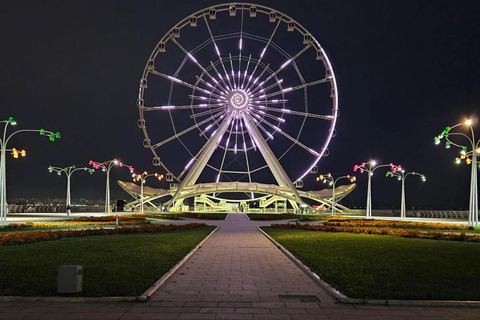 Baku: Night City Tour and Pub Crawl with Hotel Pickup