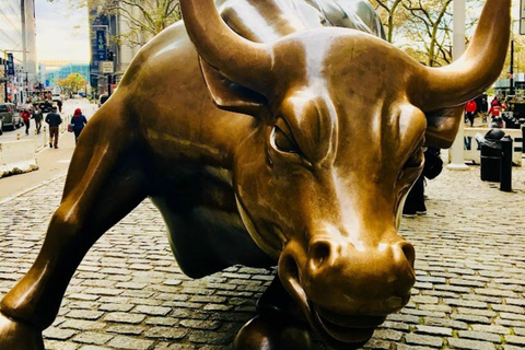 New York: Walk in the Financial District from Wall Street to El Toro