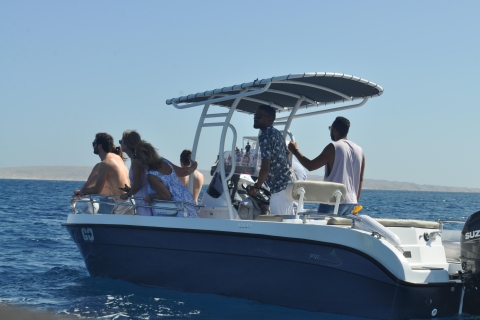Hurghada: taksówka łodzią motorową na wyspę Giftun z transferemHurghada: taksówka motorową na wyspę Giftun z transferem do hotelu
