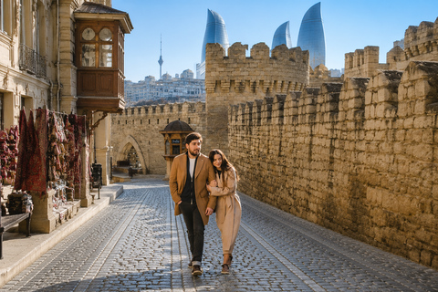 Baku: Private Photo Tour – Old City & Skyline