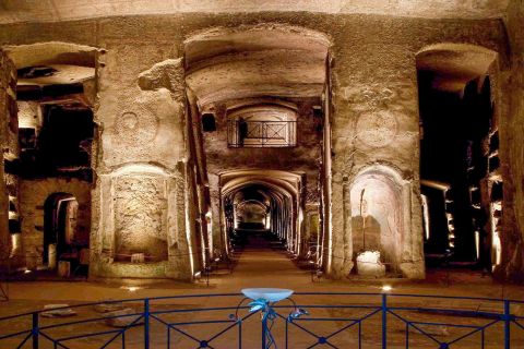 Napoli: biglietto d'ingresso e tour guidato alle catacombe di San Gennaro