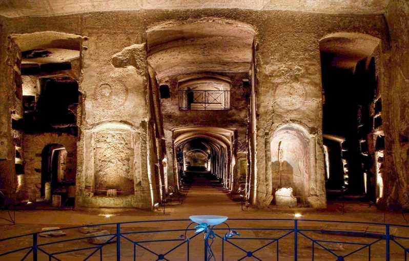 Napoli: Inngangsbillett til San Gennaros katakomber og guidet tur