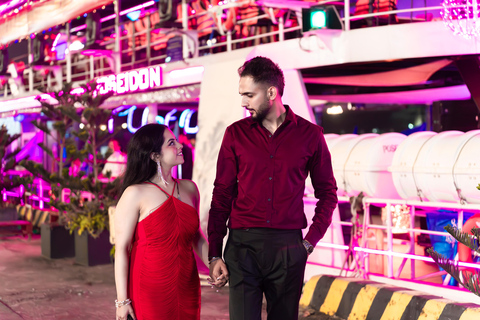 Da Nang: Poseidon Dinner Cruise with Live Entertainment Romantic Riverlights Dinner for Two – Lobster & Beef