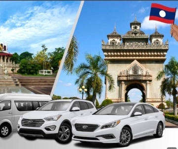 Servicio fronterizo Croos (Laos Vientiane a Tailandia Nong khai)