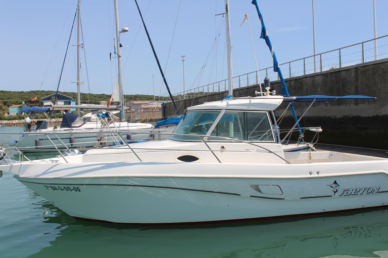 Private Boat Experience to Zahara and Trafalgar (6 hours) with Snorkeling and Appetizers Private Boat Experience to Zahara and Trafalgar (6 hours): Snorkeling and Aperitif