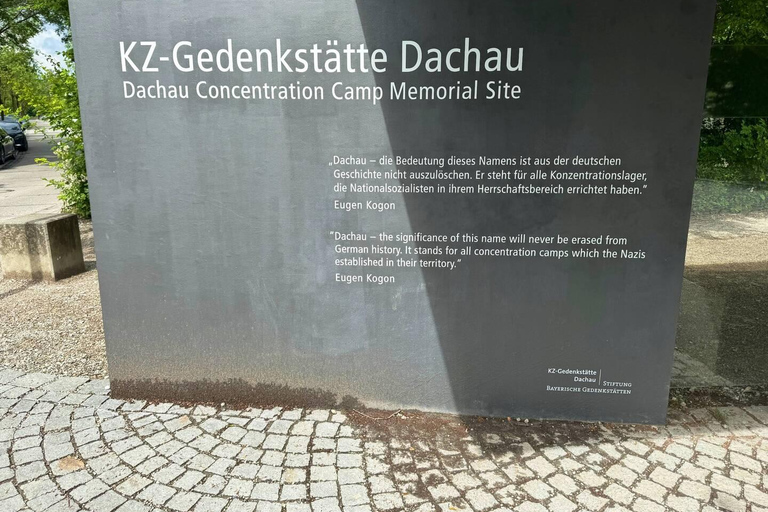 München: Rundtur till minnesplatsen för koncentrationslägret Dachau