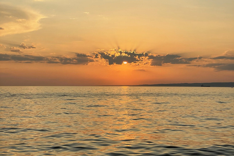 Sunset evening in a Ketch in the Calanques du Frioul