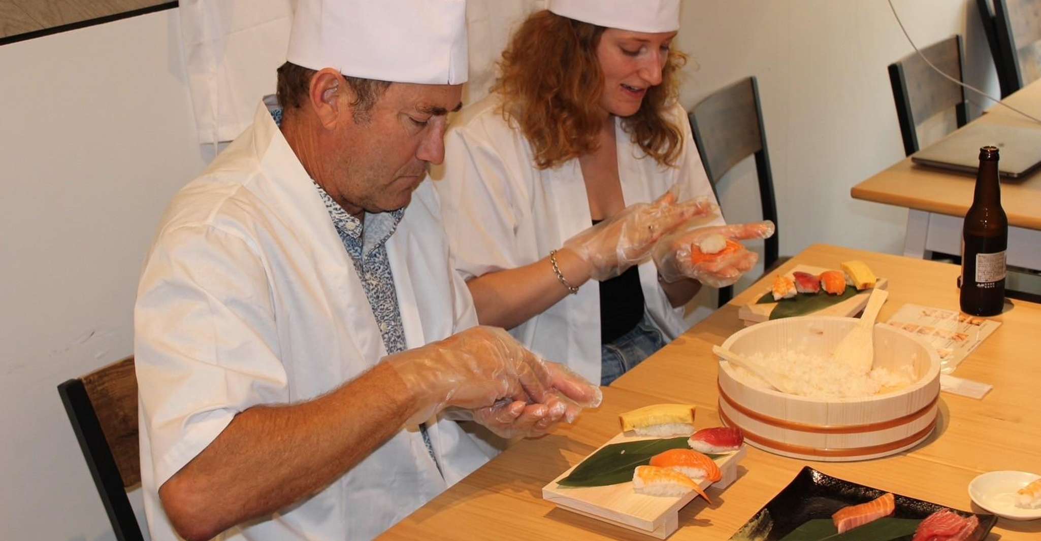 Osaka Dotonbori: Sushi Making Experience photo 10