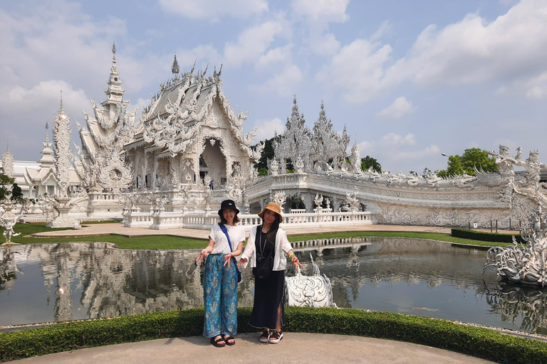 Chiang Rai: White &amp; Blue Temples, Waterfall &amp; Pagoda Tour