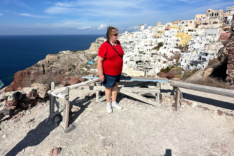 Santorin : visite des temps forts avec Oia et Pyrgos MegaloxoriSantorin : visite des temps forts avec Oia, Pyrgos et Megalochori