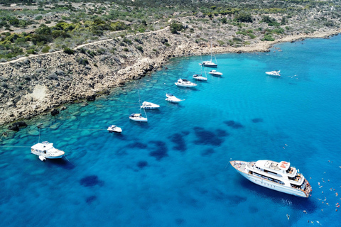 Ayia Napa's Biggest Boat | Cruise with Lunch and Swimming Ayia Napa: Boat Cruise with Buffet Lunch and Swimming