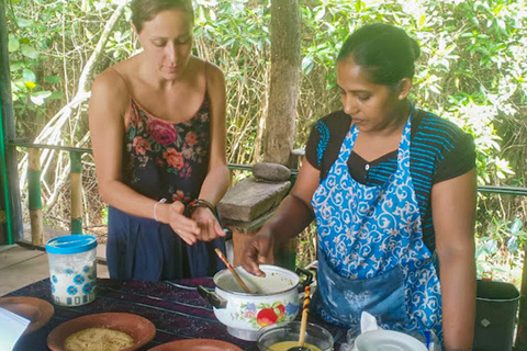 Aula de culinária do Sri Lanka em Bentota