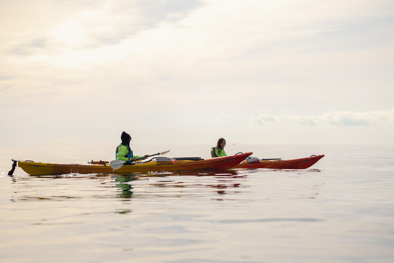 Budva: Winter Sea Kayak Tour to Caves & St Nicholas Island