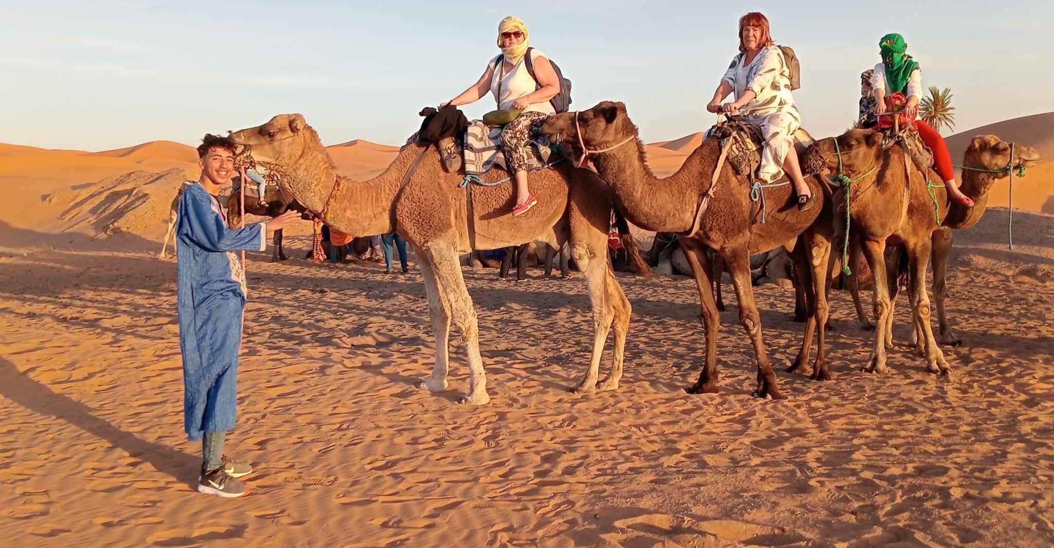 From Merzouga, Overnight Camel Trek over Erg Chebbi Dunes - Housity