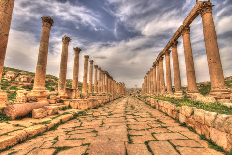 Vanuit Amman: Jerash halve dag tourVervoer en toegangskaarten