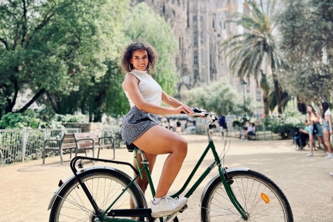 Verken Barcelona per fiets en foto's maken