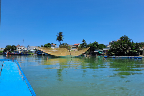 Tour en bateau de la corbeille de Hoi AnPromenade en bateau à panier à Hoi An