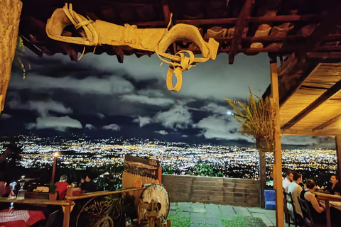 San José: Walk inside themed caves and dine at a viewpoint