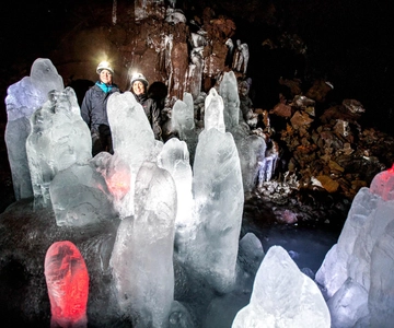 Excursion en super jeep dans la grotte de glace de Lofthellir