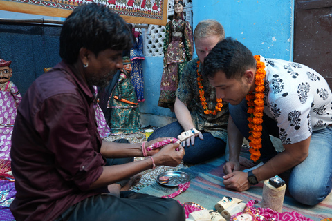 Jaipur: Traditional Kathputli Puppet-Making Experience Kathputli making experience for small groups