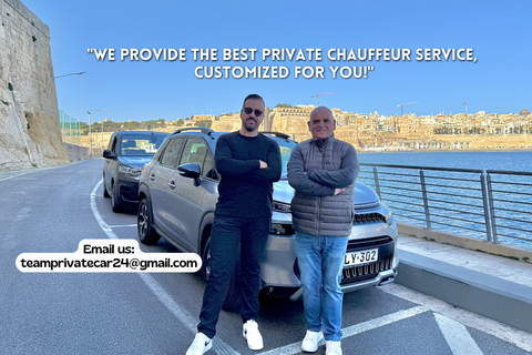 Tour di Malta : Auto privata- Mdina, Marsaxlokk, Grotta Azzurra