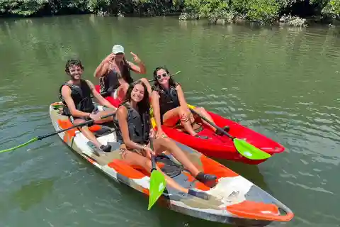 Île d'Iriomote : Croisière commentée en canoë sur la rivière des mangroves