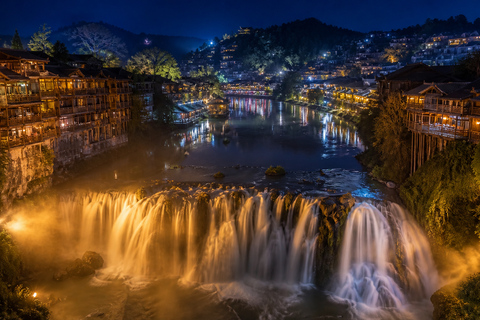 Furong Ancient Town: Tickets & Private Transfer Options 3 Days Entry Ticket & Cultural Show