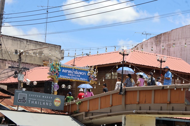 From BANGKOK: Railway Market and Amphawa Floating market