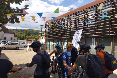 Electric-assisted mountain biking