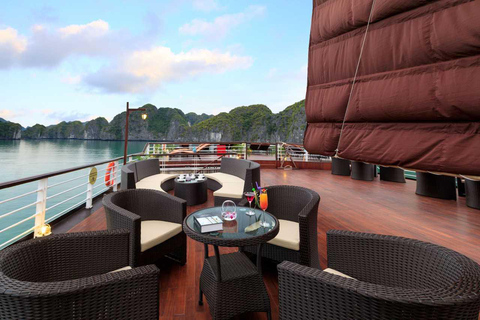 Hanoi: 2 Days Lan Ha Bay by 5 star Orchid Trendy Cruise 2 Days Lan Ha Bay by 5 star Orchid Trendy Cruise