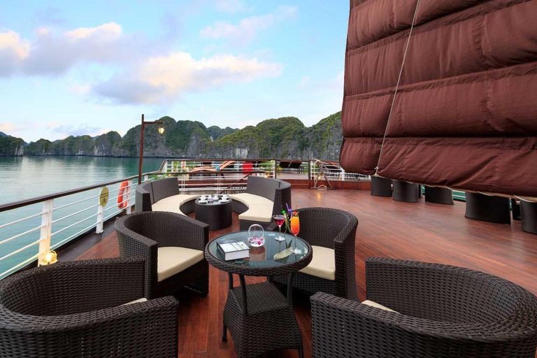 Hanoi: 2 Days Lan Ha Bay by 5 star Orchid Trendy Cruise 2 Days Lan Ha Bay by 5 star Orchid Trendy Cruise