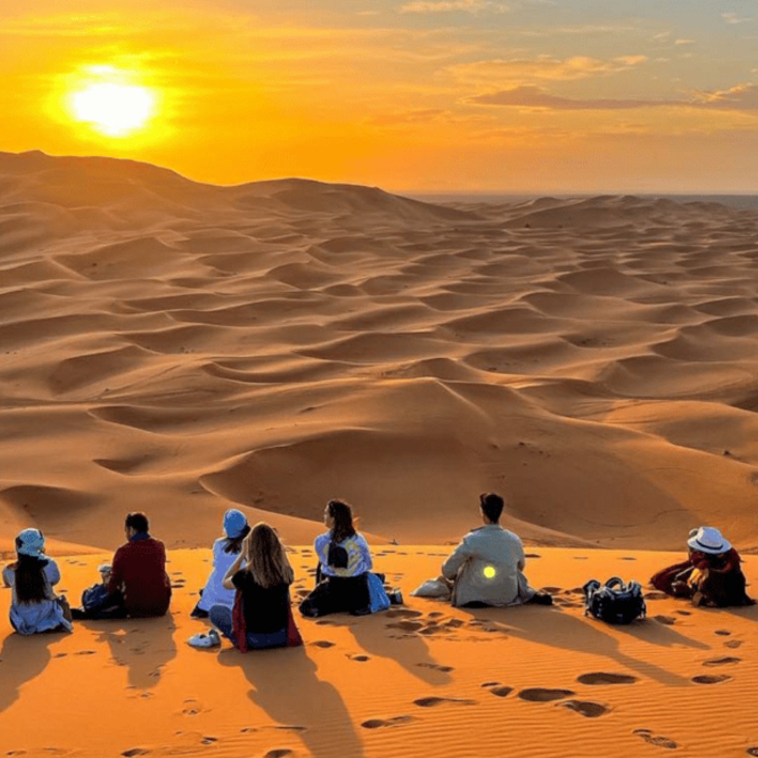 Casablanca : Circuit privé de 5 jours dans le désert du Sahara - bivouac