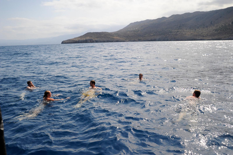 Rethymno: Pirate Caves & Camarola Arch Boat Cruise