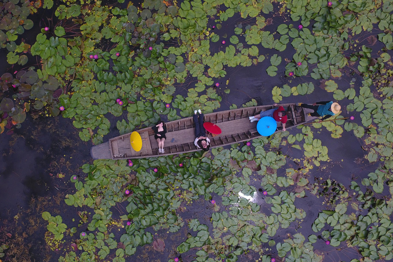 Bangkok: Red Lotus Market & Ancient Ayutthaya Day Tour