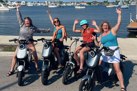 Naples Florida: Downtown Electric Moped Tour - Fun For All