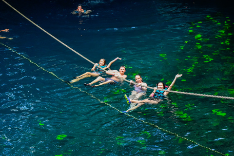 Cancun i Riviera Maya: ATV, Zipline i Cenote Combo TourWspółdzielony ATV z Gold Pass