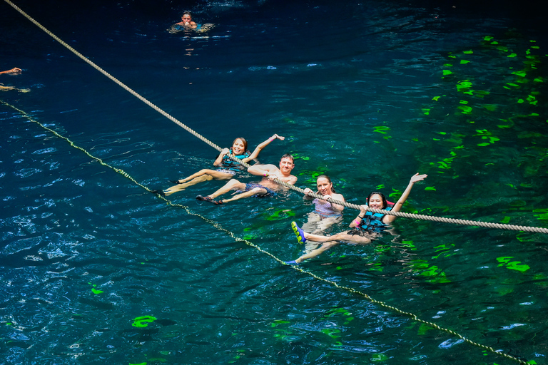 Cancun i Riviera Maya: ATV, Zipline i Cenote Combo TourWspółdzielony ATV z Gold Pass