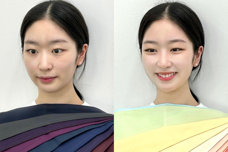 [Be U] Personal Color Analysis in Hongdae (Fashion, Makeup)