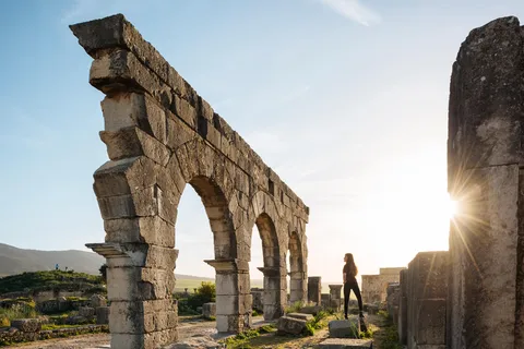 Au départ de Marrakech : Villes impériales privées 4 jours via Volubilis